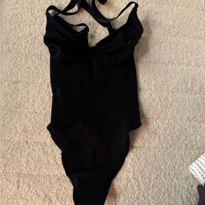 SKIMS Black Shapewear Bodysuit
